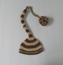 0-2 months Elf Hat Long Tail Baby Photography Photo Prop handmade crochet