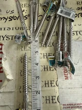 10X. Deckmate 3/8”X 5” Star Drive Wafer Head Structural 316 Stainless Steel Scrw