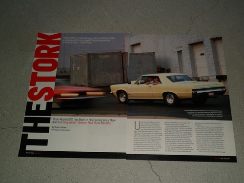 VARIOUS VINTAGE PONTIAC GTO G.T.O. AD / ARTICLES - HUGE VARIETY!!! - Bild 23 von 115