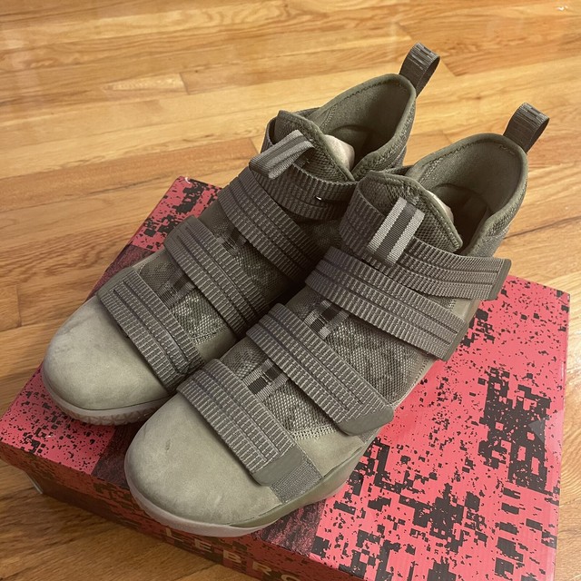 lebron soldier 11 olive