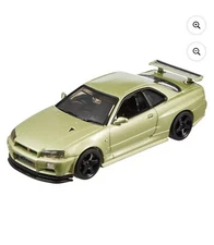 Hot Wheels Premium 2024 Nissan Skyline GT-R BNR 34 1:43 Scale