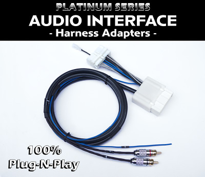 ROGUE (2017-2020): Audio Interface Harness Adapters to Add Subwoofer, Amp, DSP