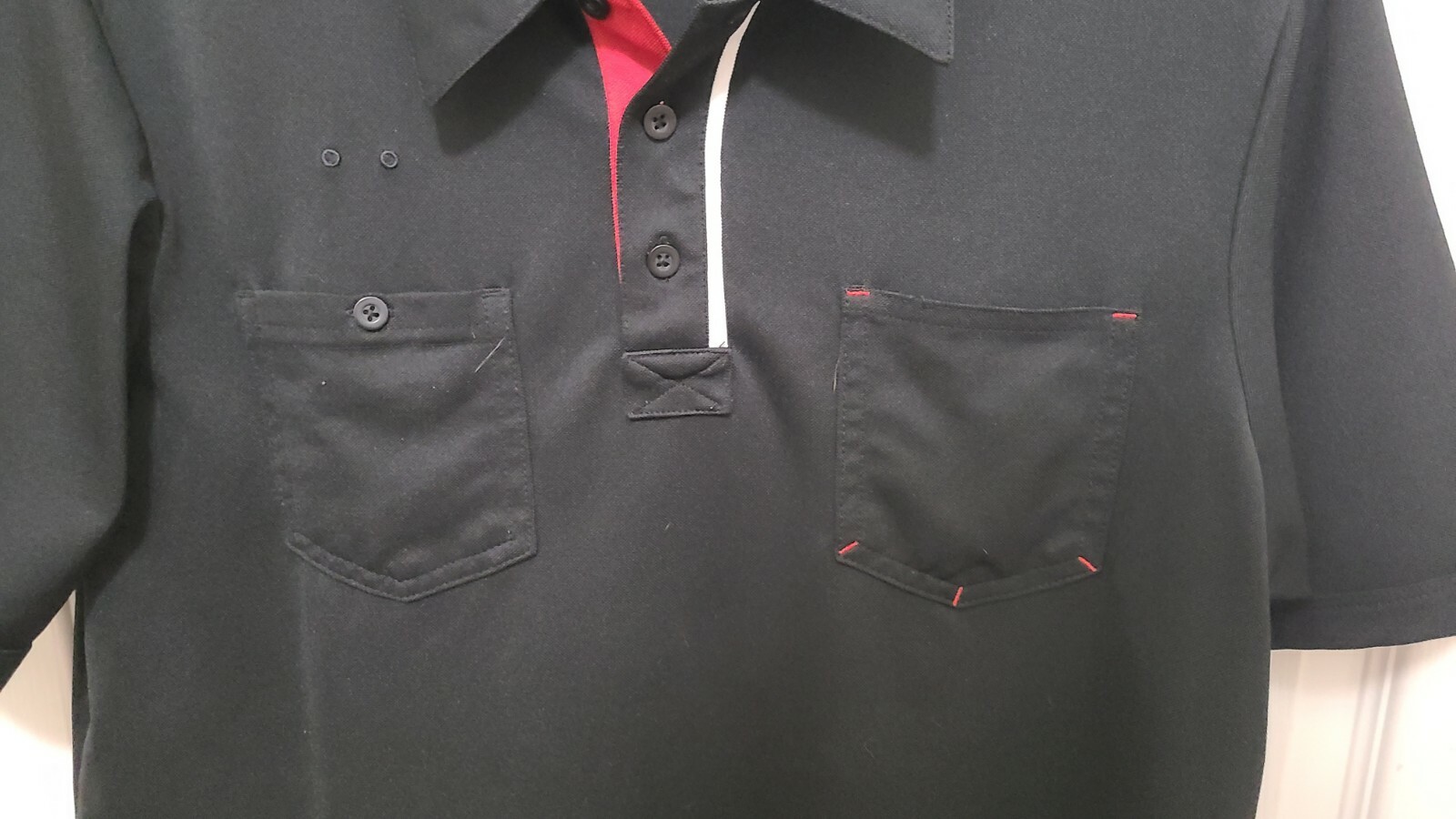 McDONALD'S 2 POCKET EMPLOYEE CREW UNIFORM POLO SHIRT … Gem