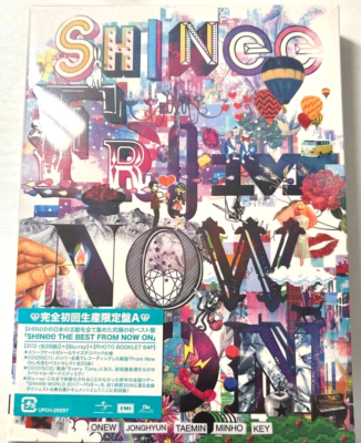 SHINee THE BEST FROM NOW ON Limited Edition A 2 CD Blu-ray PHOTO