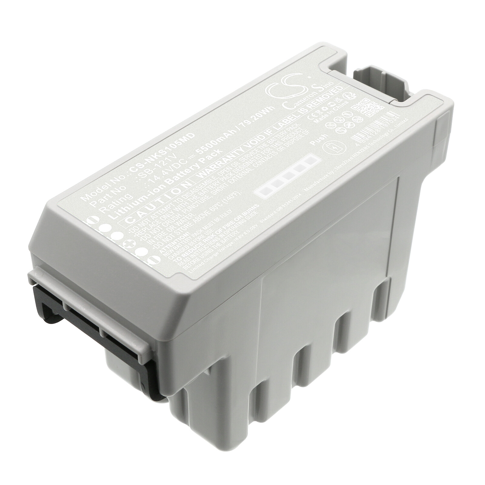 5500mAh 79.2Wh Battery for Nihon Kohden EMS-1052, EMS-1052 Defibrillator,SB-121V