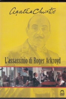 20001/22 L ASSASSINIO DI ROGER ACKROYD Agatha Christie DVD Ita   Editoriale