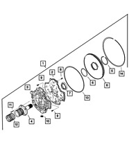 Genuine Mopar RFE Transmission Oil Pump Seal 4617919