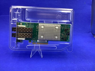 QLE2692-SR-CK Qlogic 16Gb 2-Port FC Host Bus Adapter W/ x2 SFPs & both brackets