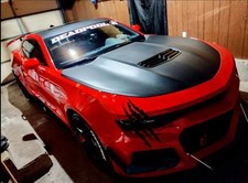 Monster Claws Scratch Headlight Decal set Fit All Model 2010 and UP Camaro