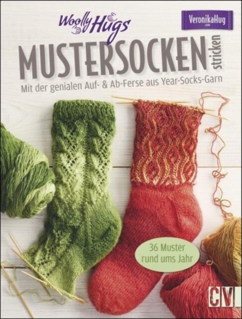 Thumbnail - Veronika Hug Woolly Hugs Mustersocken Stricken