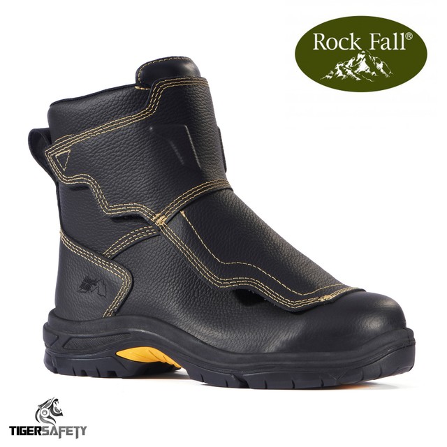 Rock Fall Helios RF8000 Flame Retardant High Leg Foundry Welders Safety