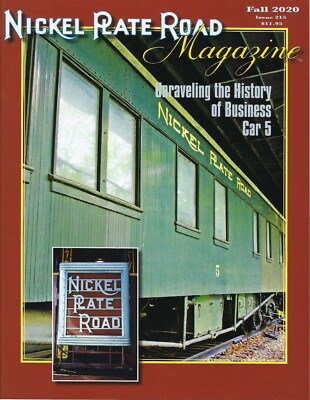 NICKEL PLATE ROAD, Herbst 2020, NICKEL PLATE ROAD Historical Society (NEUE Ausgabe)