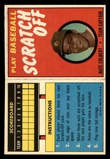 1970 Topps Scratch-Offs Baseball #7 Nate Colbert EX/MT *d14