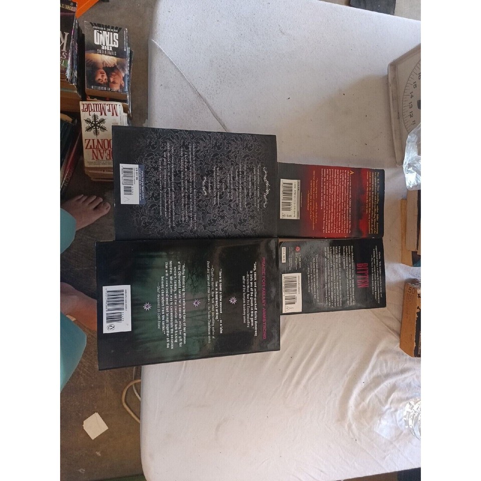 Lot of Four Kelley Armstrong Novels (Two Paperback/ Two Hardcover) eBay