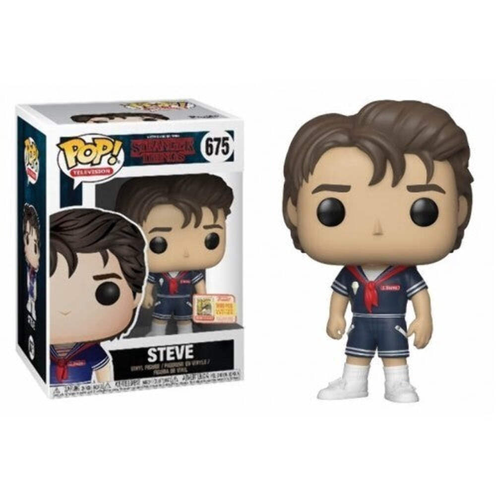 FUNKO - funko pop! 【ダメージボックス】ストレンジャーシングス　スティーブ Funko POP! Television: Stranger Things - Steve (2018 SDCC