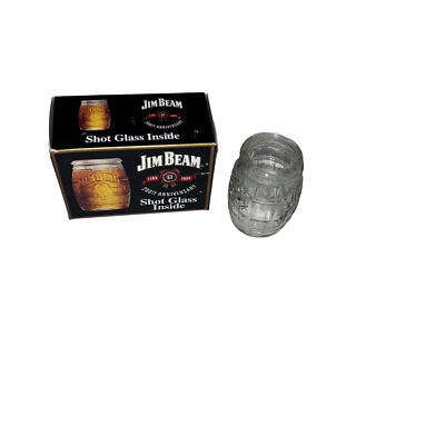 Jim Beam 200th Anniversary Shot Glass New in Box Free S&H 2 Shooters