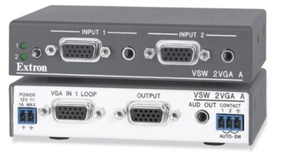 VSW 2VGA A Two Input VGA and Stereo Audio Switcher