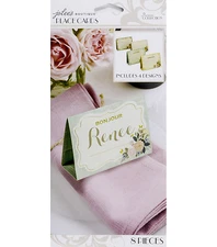 Jolee's Boutique Parisian Vintage Floral Place Cards #133 Parisian Collection