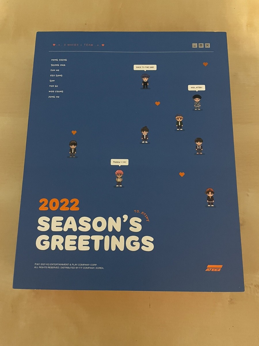 6 Ateez Season's Greetings 2022 (no Photocard) | eBay