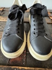 Alexander Mqueen black leather sneakers men 11