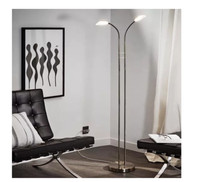 Led Lese Lampe Leselampe 2 Flg Leuchte Stehlampe Standlampe Eglo 93591