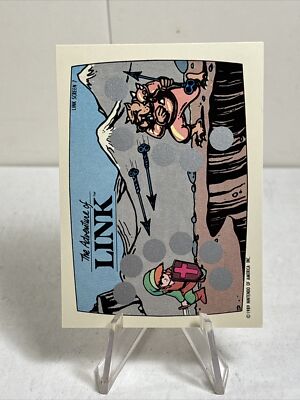 ZELDA II THE ADVENTURE OF LINK 1989 Topps Nintendo Scratch-Off Screen 7
