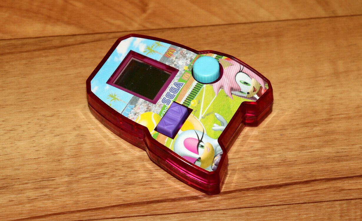 2005 Mcdonalds Happy Meal SEGA Sonic Amy Rose Handheld Game Retro Mini  Console | eBay