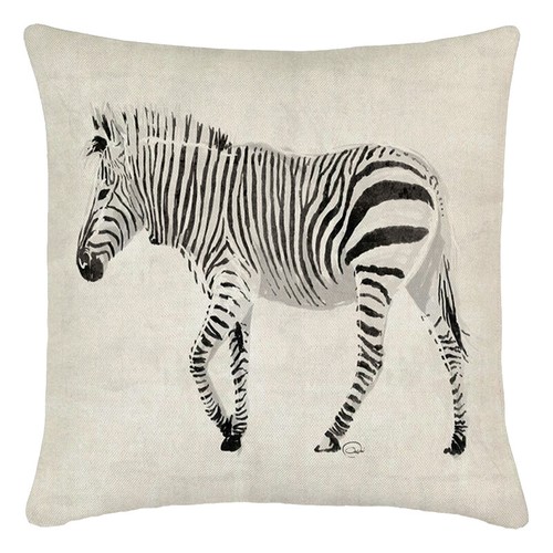 Wild Animal Safari Couple Zebra Cushion Cover Black White Stripes Pillow Case - Picture 21 of 58