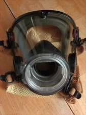 AV-2000 SCOTT MASK W/ KEVLAR NETTING SIZE SMALL SCBA AIR PAK