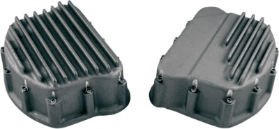 Custom Cycle Finned Panhead Rocker Covers FRC 2003-3