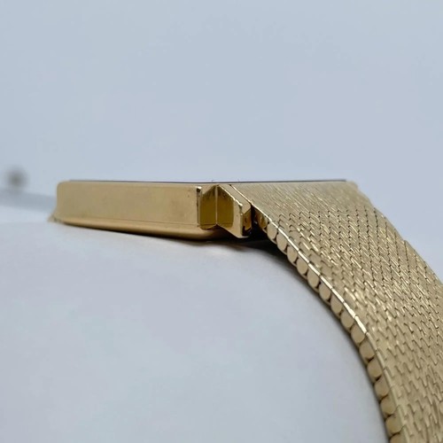 Vintage Patek Philippe 3430 Gondolo 26mm 18K Yellow Gold Dial Hand Wind Watch - Picture 5 of 12
