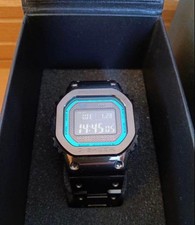 G-SHOCK GMW-B5000BPC-1 Black Metallic Used Digital Watch