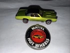 Hot Wheels Redline 1968 TOUGH ANTIFREEZE Custom Eldorado W/button US C Pics READ