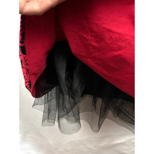 Disney Snow White Princess Dress L Lace Full Skirt Tulle Gothic Emo Hot Topic - Picture 11 of 15