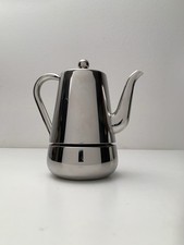 Caffettiera Stella Mod. Arianna da 4 Tazze Inox 18/10 Made In Italy Vintage