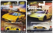 2025 Hotwheels Lamborghini Premium Lot of 2. 95 Diablo SV Gallardo LP570