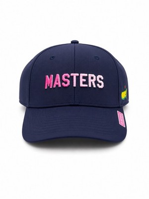 2026 Masters Ladies Fit Navy & Pink Masters Golf Tournament Hat - New W/Tags