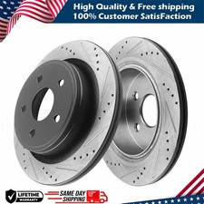 12.32 inch Rear Disc Brake Rotors Set for 2001 - 2006 Acura MDX Honda Pilot