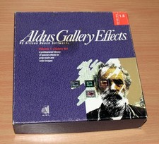 Aldus Gallery Effects 1.0 Windows 3.x 3.5 Floppy Vintage Graphics Software