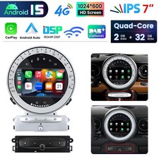 7” Android15 Autoradio Carplay Für BMW MINI R52 R56 R60 GPS DAB+ WIFI BT SWC 4G 7” Android15 Autoradio Carplay Für BMW MINI R52 R56 R60 GPS DAB+ WIFI BT SWC 4G