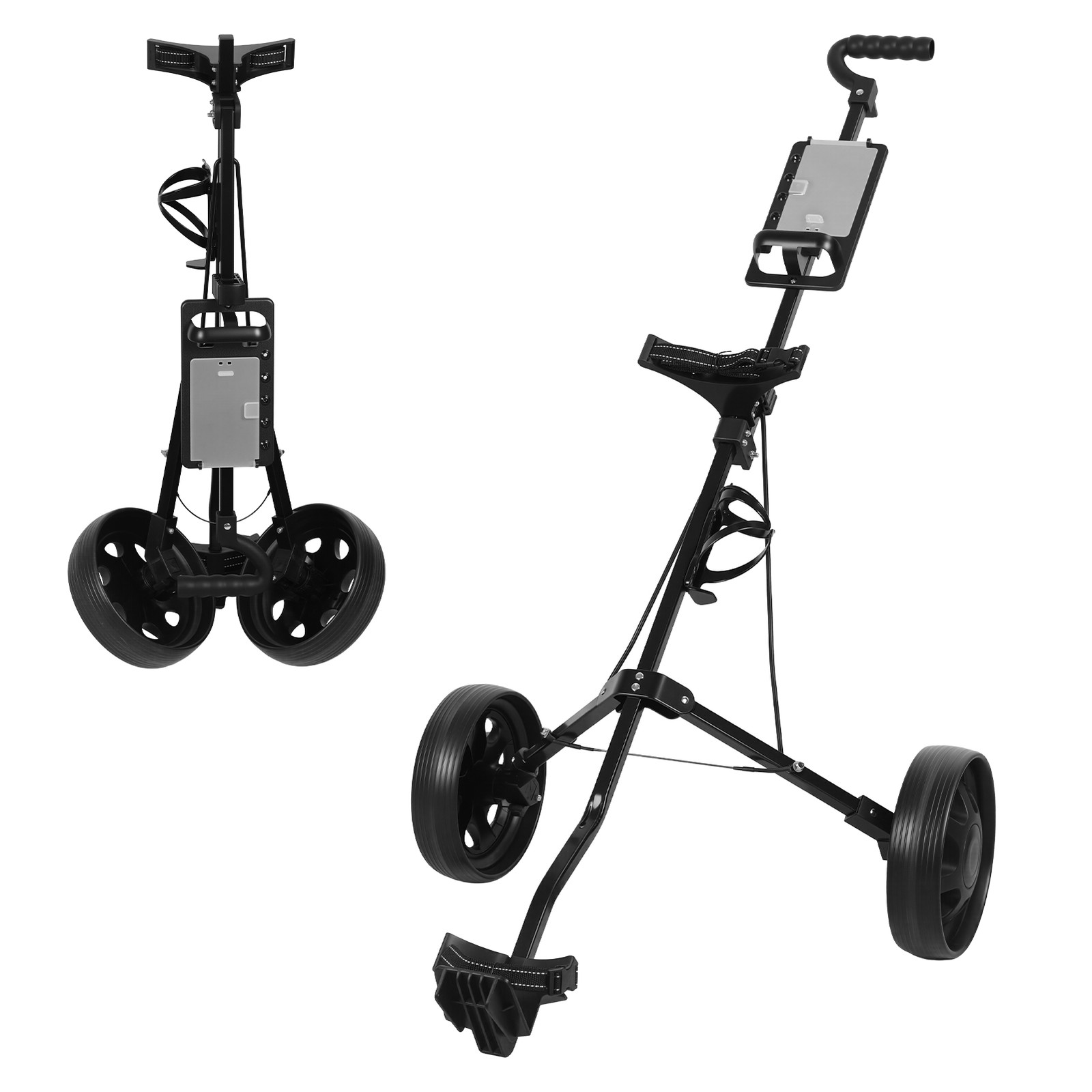 Club Cart Trolley Swivel W/scoreboard Lightweight