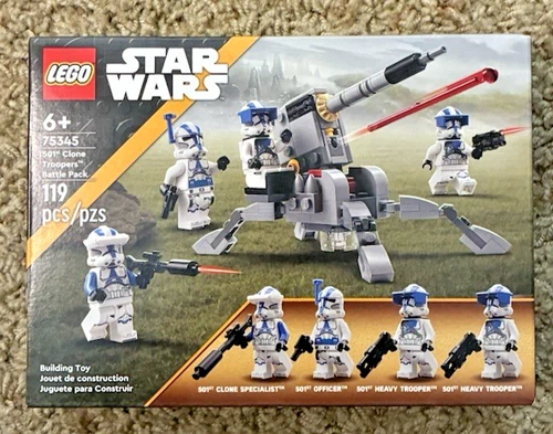 LEGO Star Wars: 501st Clone Troopers Battle Pack (75345) Sealed Free Shipping