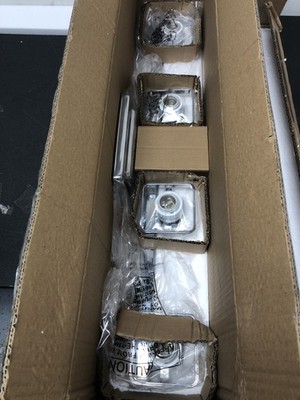 Progress Lighting P2196-15 Metric 4 Light 31'' Vanity Light - Polished Chrome