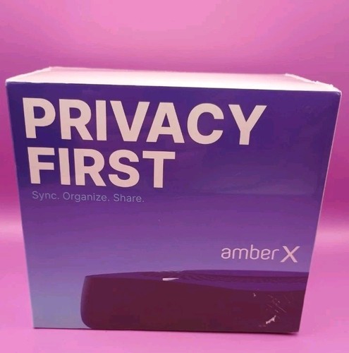 New Amber X 512GB SSD Wireless Personal & Family Cloud Storage Sealed