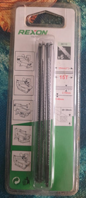 Sägeblätter Pendelhubsäge 127 mm lang Rexon 96110 Dekupiersägeblätter