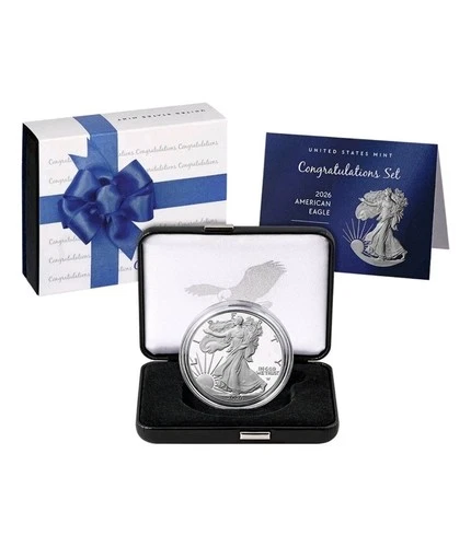 2026 Congratulations Set American Eagle 1oz Silver Proof Coin
