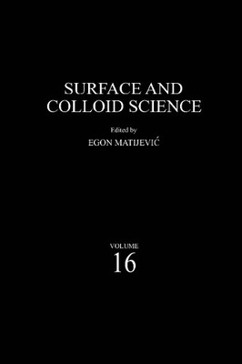 Surface and Colloid Science - 9781461354482