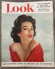 VTG Look Magazine June 2 1953 Dorian Leigh Cover & Adlai Stevenson Reports