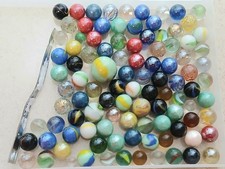 Lot of 100 miscellaneous MARBLES