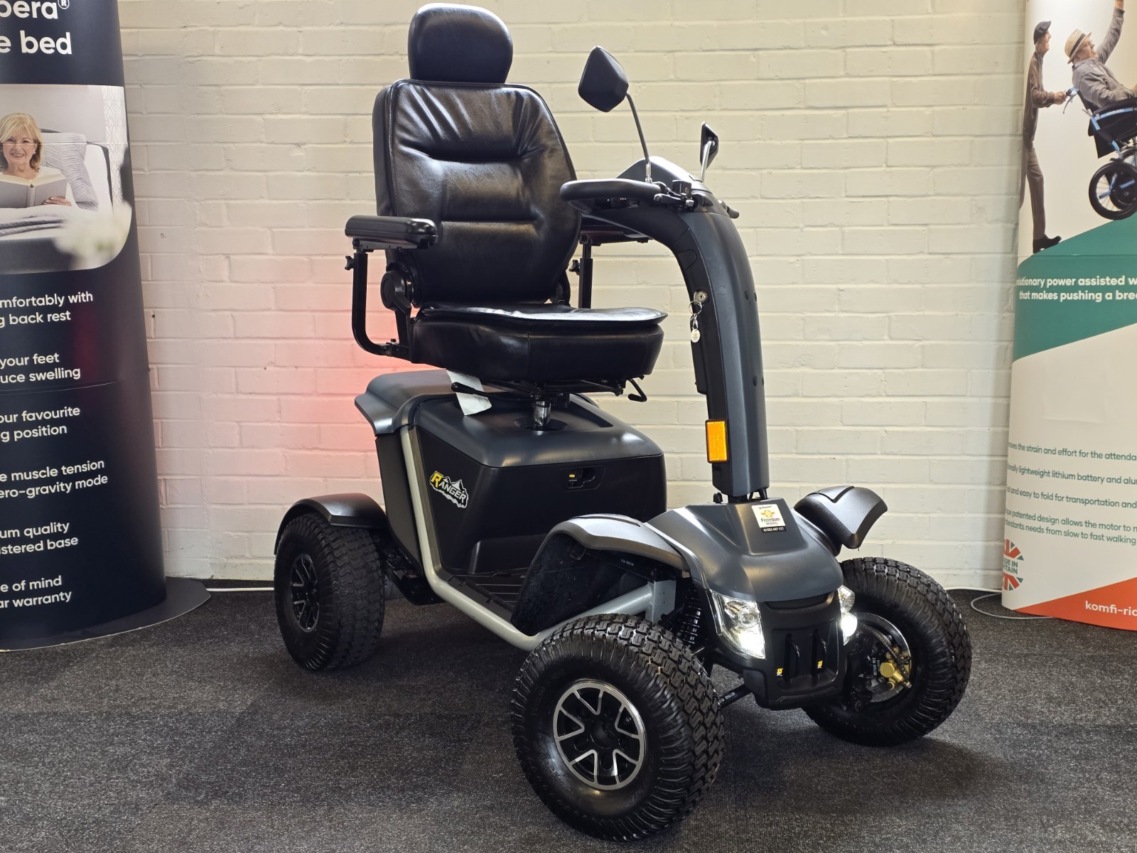 ⭐️Pride Ranger⭐️ All Terrain Mobility Scooter! 8mph Twin Motor - FREE Delivery
